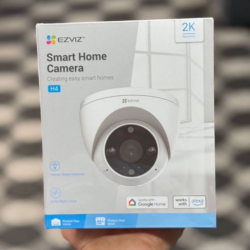 Ezviz kamerasi H4 3MP ikki tomonlama aloqa rangli tasvir 24/7 Ezviz kamerasi H4 3MP ikki tomonlama aloqa rangli tasvir 24/7