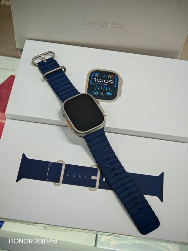 Apple Watch Ultra 2 49mm Titanium Blue Ocean Band Apple Watch Ultra 2 49mm Titanium Blue Ocean Band
