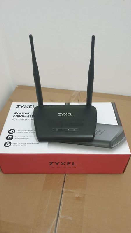 Wi-Fi роутер ZYXEL NBG-418N v2