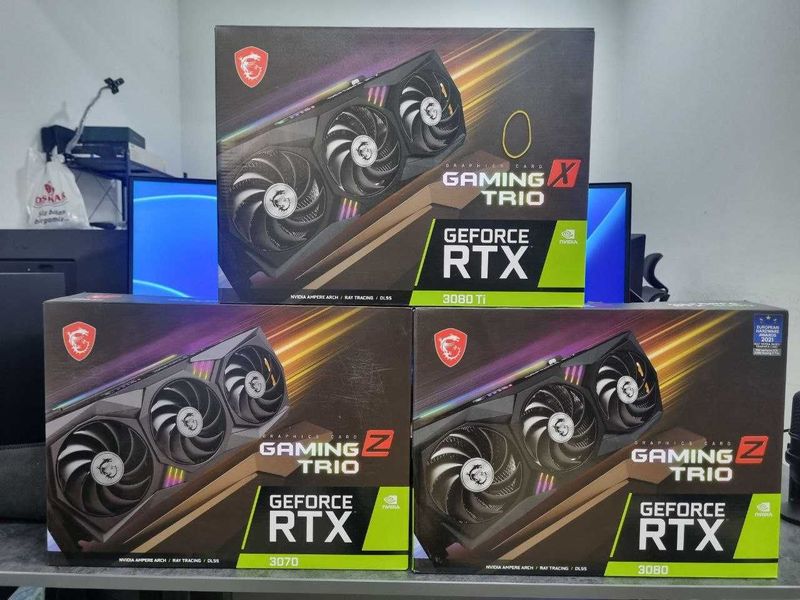 MSI RTX 3070 8G GamingZ Trio | GamingX Trio | Suprim 3080 | 3080 Ti