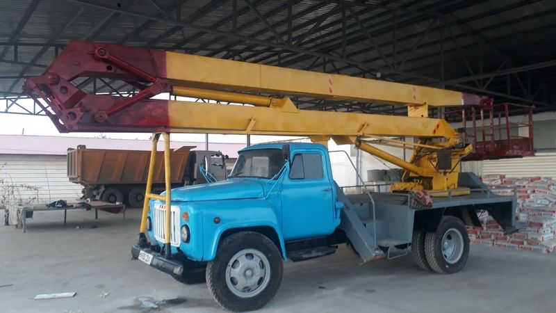 Автовишка Кран газ 53 Автовишка Кран газ 53