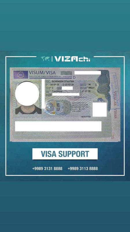 Shengen Germaniya 1yillik viza Shengen Germaniya 1yillik viza