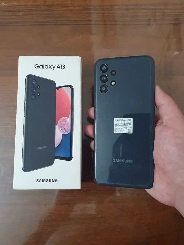 Srochna Sotiladi Samsung Galaxy A13 4/128Gb Black Karobka dakument bor