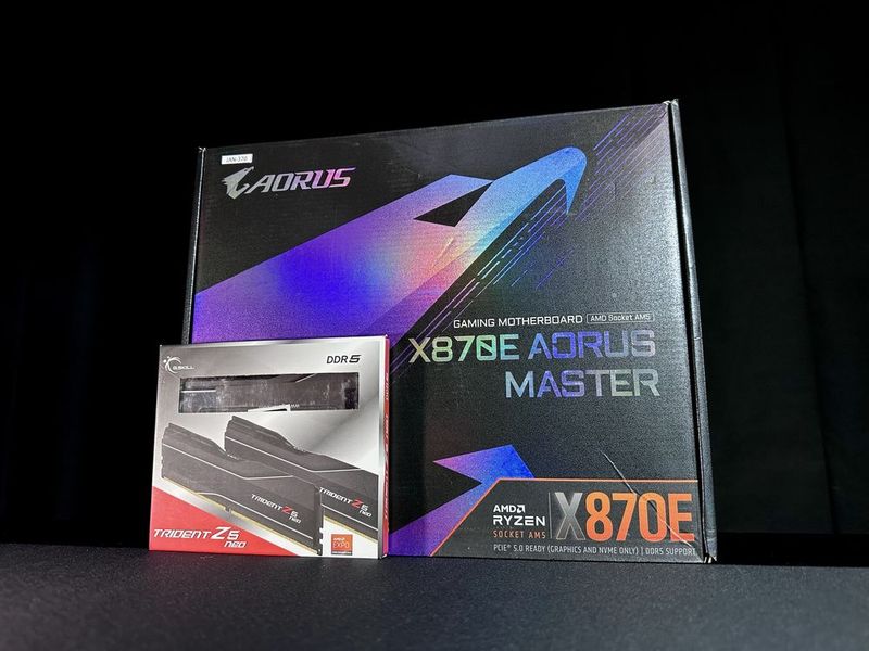 Комплект Gigabyte X870E Aorus Master +G.Skill Trident Z5 Neo 64GB CL30