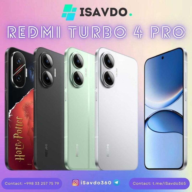 Redmi Turbo 4 Pro (Oldindan to`lovsiz | Без предоплаты) (Рассрочка) Redmi Turbo 4 Pro (Oldindan to`lovsiz | Без предоплаты) (Рассрочка)