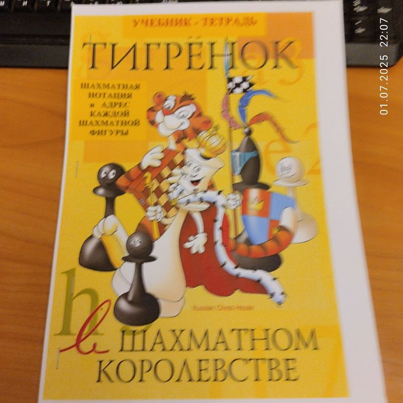 Тигрёнок в Шахматном Королевстве. Книга Шахматы с нуля.
