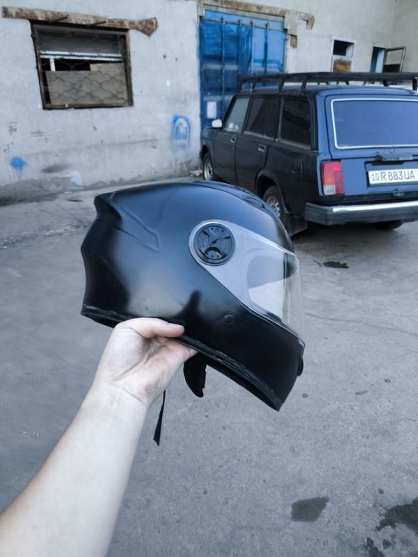 Шлем ахк matt black Шлем ахк matt black
