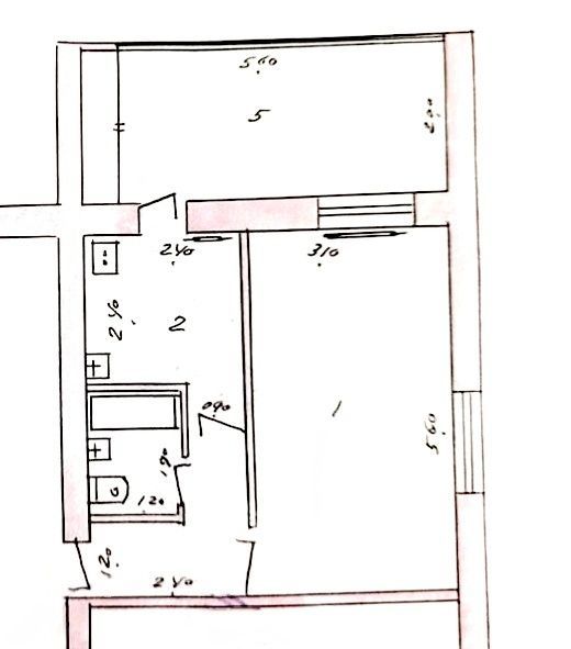 Продается 1 комнатная квартира, 42 м² на Актепе!