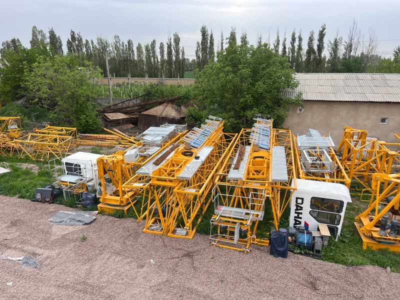 БАШЕННЫЙ КРАН (XCMG, ZOOMLION, SANY, DAHAN) рабочий. Самый низкий цена БАШЕННЫЙ КРАН (XCMG, ZOOMLION, SANY, DAHAN) рабочий. Самый низкий цена