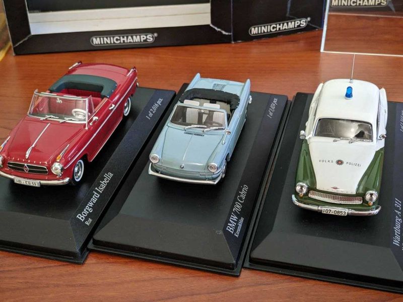 Модели от Minichamps 1:43