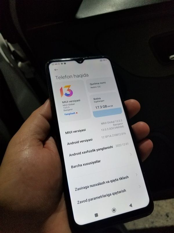 Redmi 12c sotladi Redmi 12c sotladi