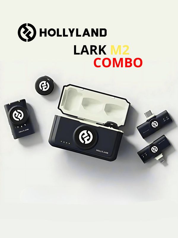 Петличка микрофон Hollyland Lark M2 Mikrafon Петличка микрофон Hollyland Lark M2 Mikrafon