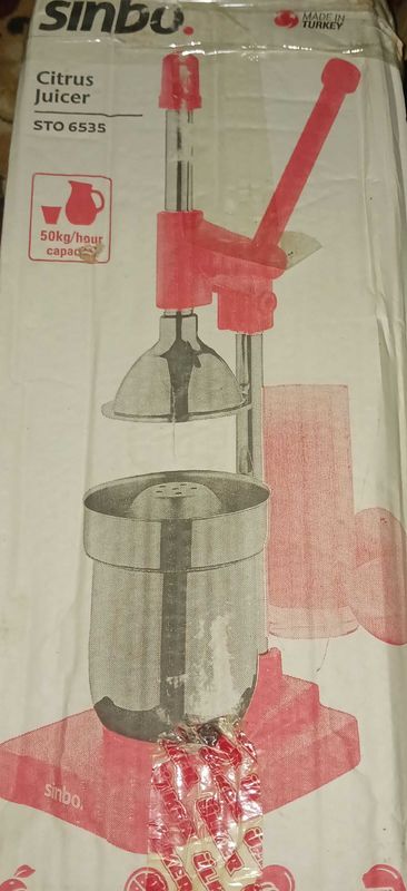 Сок выжималка sinbo Citrus juicer STO 6535