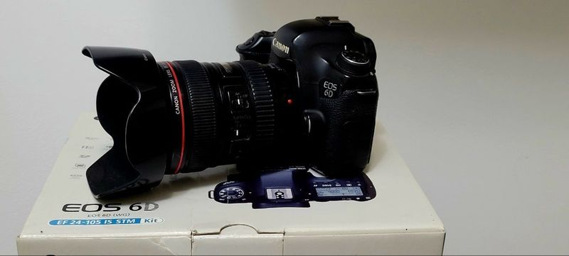 canon 6d объектив 24-105 сдандарт