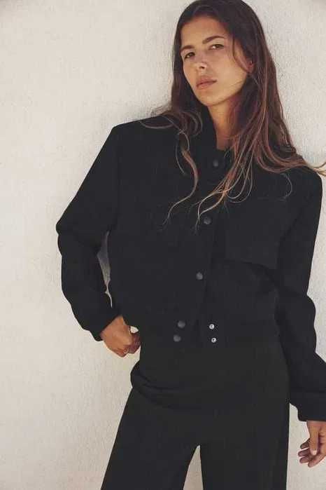 женская куртка Zara oversize