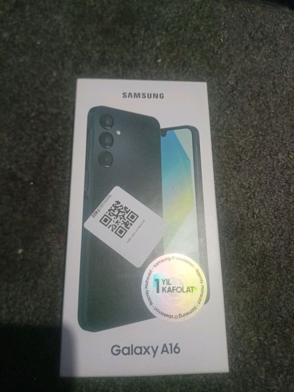 Samsung a16 sotiladi srochnega 8/128 hotira qora Samsung a16 sotiladi srochnega 8/128 hotira qora