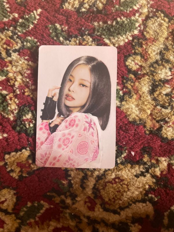 K-pop karta Jennie arginal K-pop karta Jennie arginal