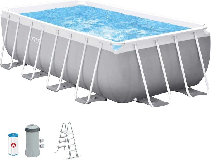 Каркасный бассейн Intex 4m x 2m x 1m Premium pool set Каркасный бассейн Intex 4m x 2m x 1m Premium pool set