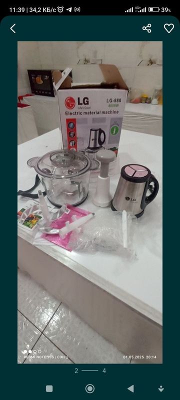 Новый в упаковке LG полная укамплектация . Новый в упаковке LG полная укамплектация .