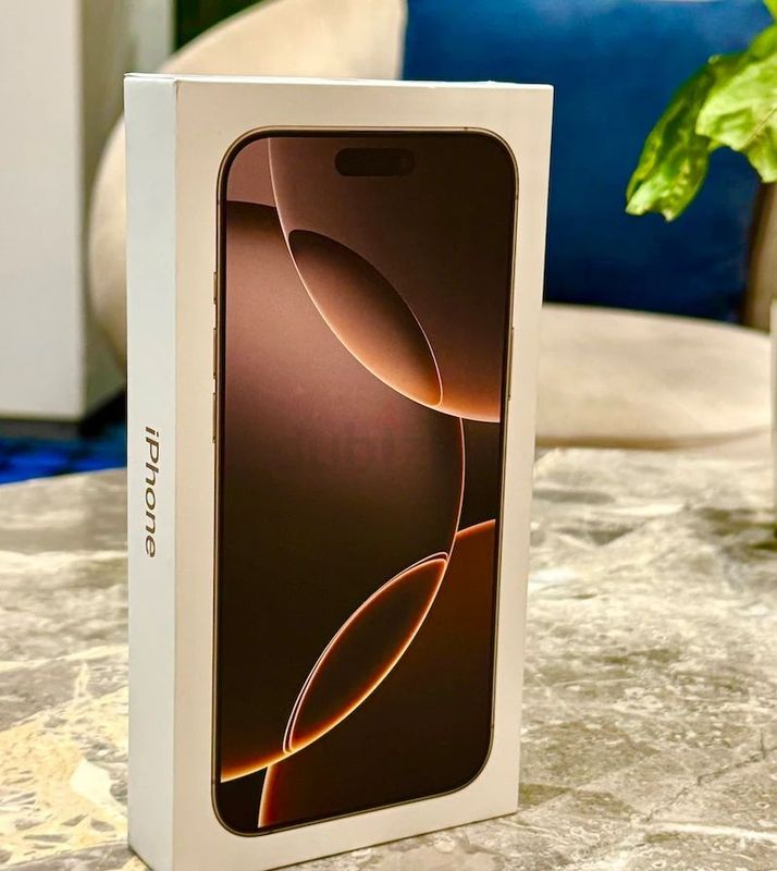 iPhone 16 pro desert 128 gb New iPhone 16 pro desert 128 gb New
