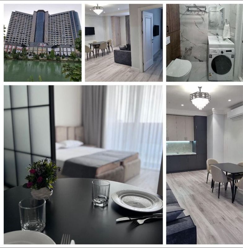 Аренда 1 ком квартиры Мечеть Минор Набережная ЖК Anxor Residence|07260