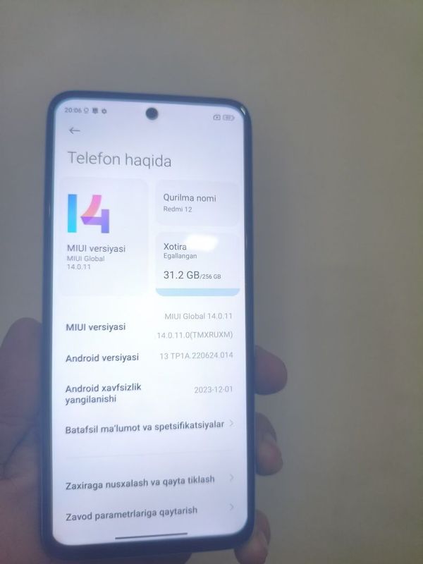 Redmi 12 8+8/256 ideal Redmi 12 8+8/256 ideal