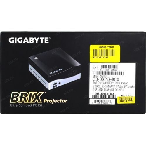 GIGABYTE BRIX Projector MMLP3CP-00 kompyuter srochna sotiladi