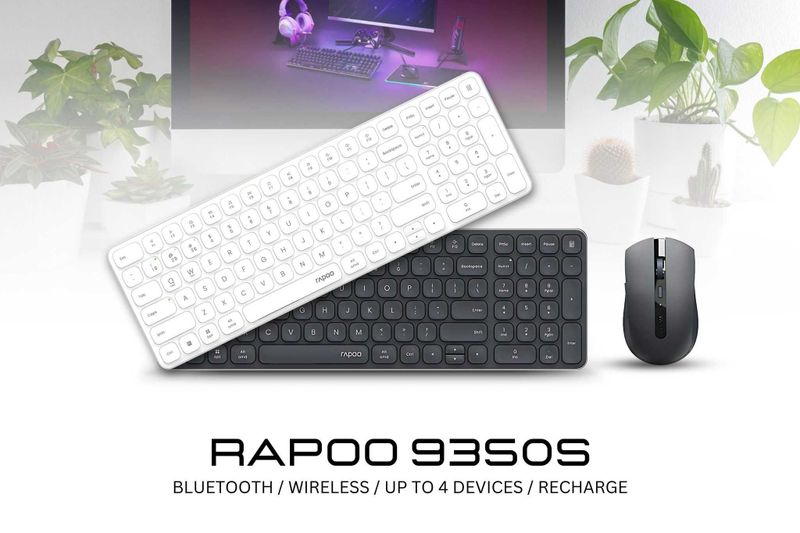 [НОВАЯ] Клавиатура & мышка RAPOO 9350S