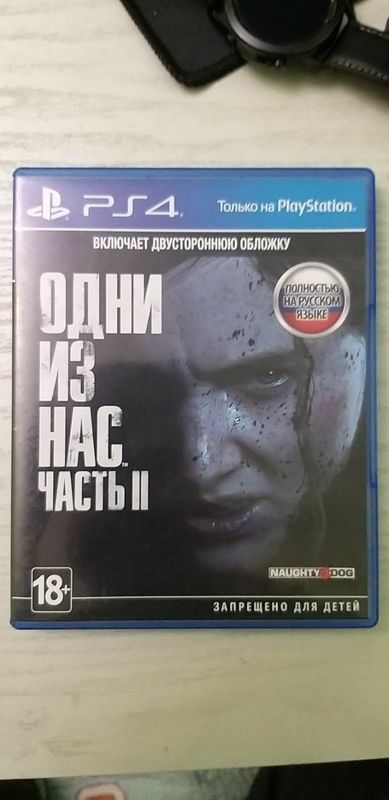 Диск игры "Одни из нас 2" для PS4