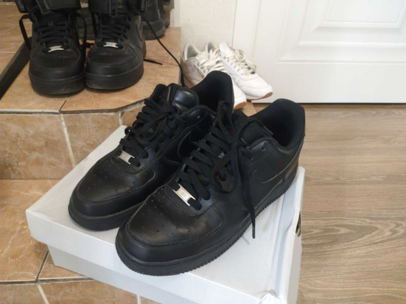 оригинальные nike air force 1 triple black