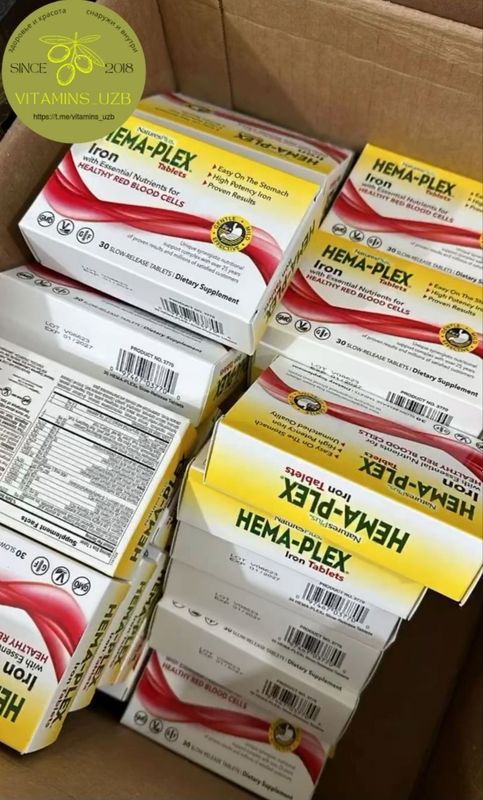 ДОСТАВКИ НЕТ Hema-Plex 30шт 130000 MADE IN USA ДОСТАВКИ НЕТ Hema-Plex 30шт 130000 MADE IN USA