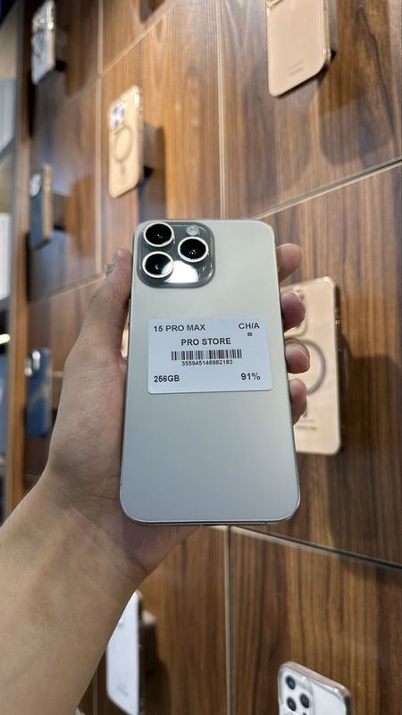 iphone 15 pro max 256gb 91% Dual Naxt va Nasiya
