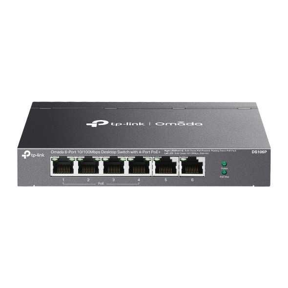 Tp-Link DS106P 6-портовый PoE-коммутатор Tp-Link DS106P 6-портовый PoE-коммутатор