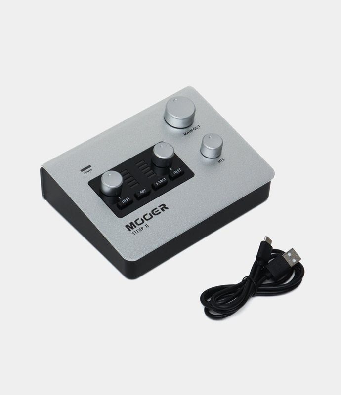 Mooer steep II audikarta аудио интерфейс