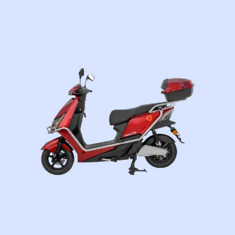 Elektr skuter Yadea T5, qizil