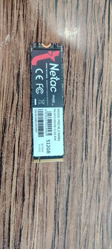Netac n930 pro 512gb M. 2 Neme Netac n930 pro 512gb M. 2 Neme