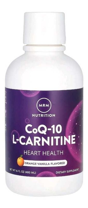 Жидкий коэнзим q10 l carnitine 480 ml