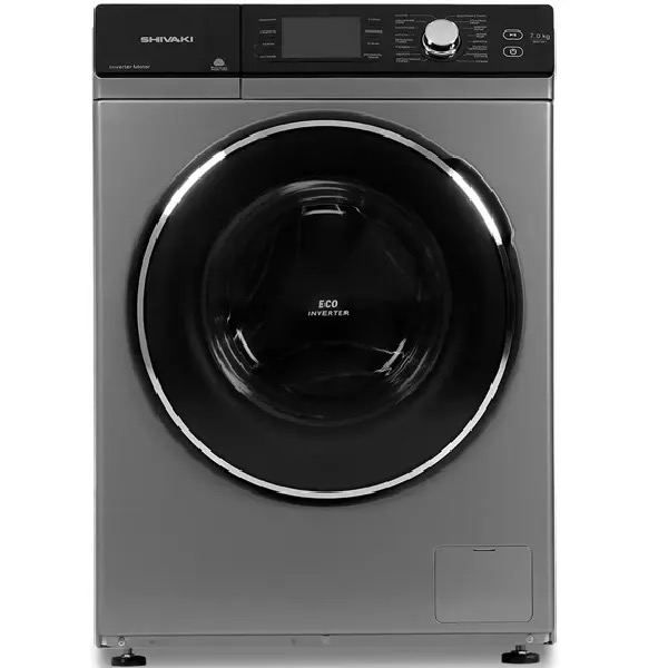 Стиральная машина Shivaki WF90L4505K — Эффективная стирка и надёжность в сером цвете Стиральная машина Shivaki WF90L4505K — Эффективная стирка и надёжность в сером цвете