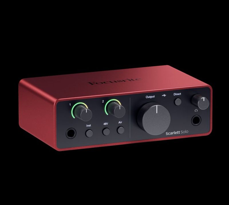 Focusrite Scarlett Solo 4th Gen Focusrite Scarlett Solo 4th Gen