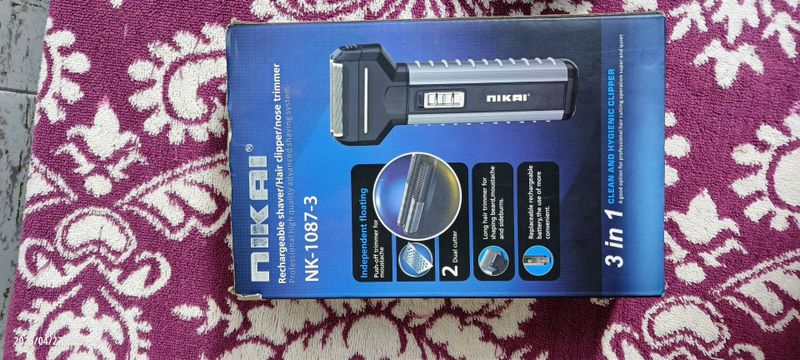 Nikai NK 1087-3 Trimmer бритва для стрижки бороды
