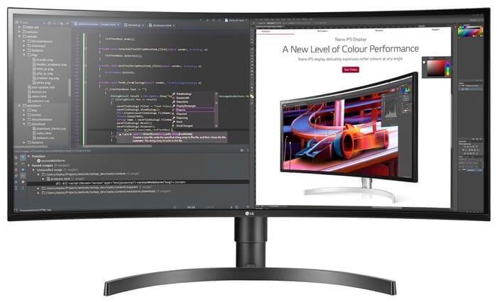 Monitor LG 34WL85C-B UltraWide(Curved)