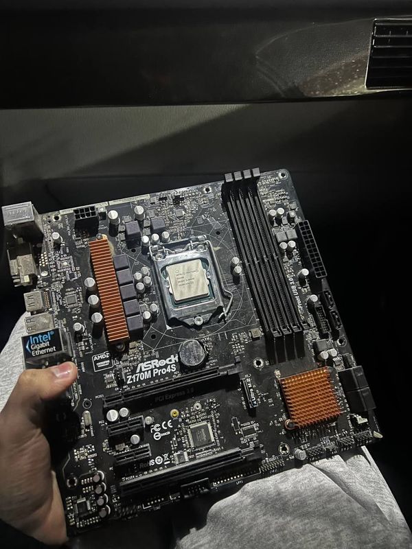 Материнская плата Asrock z170