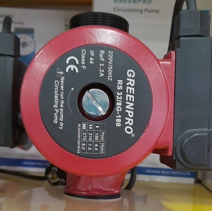 Циркуляционный насос для гвс для отопления Greenpro RS32/8-180 model Циркуляционный насос для гвс для отопления Greenpro RS32/8-180 model