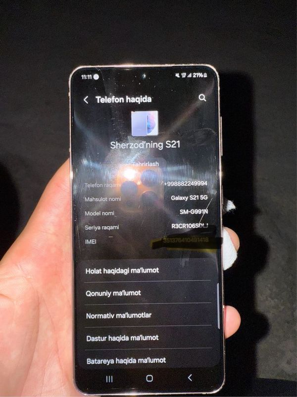 Samsung S21 5G 256GB Samsung S21 5G 256GB