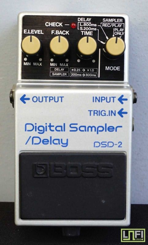 Гитарная педаль эффектов DOSS Digital Sampler Delay DSD-2