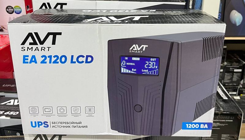 UPS AVT Smart EA2120 LCD 1200VA UPS AVT Smart EA2120 LCD 1200VA