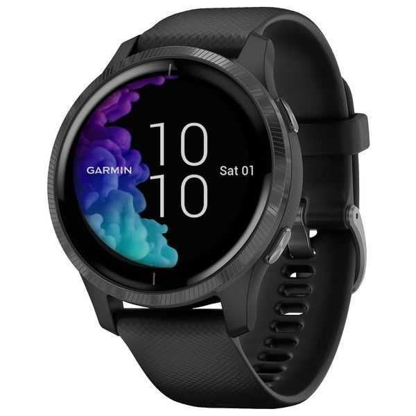 Фитнес часы Garmin Venu черного цвета