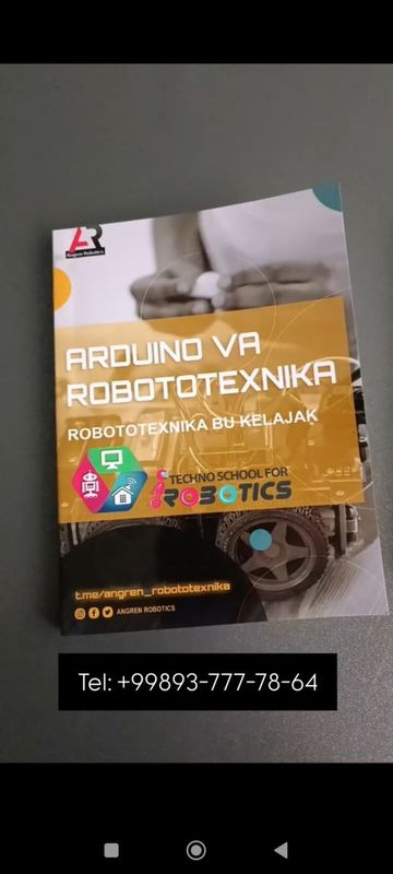 Robototexnika kitobi - Книга по робототехники на узбекский язык Robototexnika kitobi - Книга по робототехники на узбекский язык