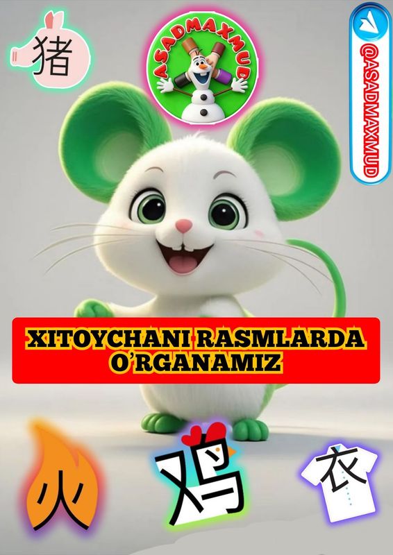 xitoy tili kitob yozuvlarni rasmlarda organasiz