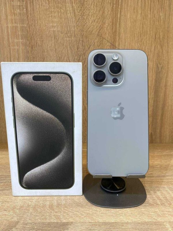 Срочно продается Iphone 15 Pro , 256Gb, Region : CH/A Natural, 86%